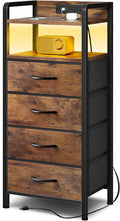 Lazzanto Night Stand Bedside Table Bedroom by Lazzanto