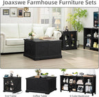 Joaxswe Farmhouse Coffee Table - Image 4