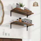 Fun Memories Deep Floating Shelves, 24W x 8D Floating Shelves Set of 2 - Image 3