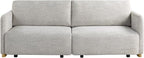 Serta Vail 86" Convertible Sleeper Sofa, Queen Size, Wall-Hugging Dreamglide - Image 3