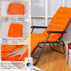 Bucherry 67 x 19 Inch Chaise Lounge Cushions Soft Lounge Chair Cushion Gravity - Image 3