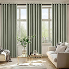 MIULEE Blackout Curtains for Bedroom 2 Panels 50 x 84 Inch Long Sage Green | - Image 6