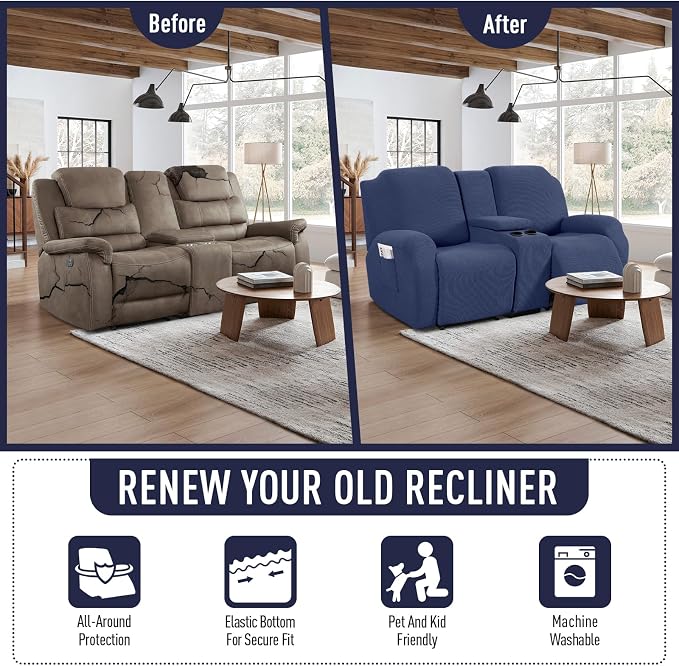 TAOCOCO Loveseat Recliner Cover - Image 4