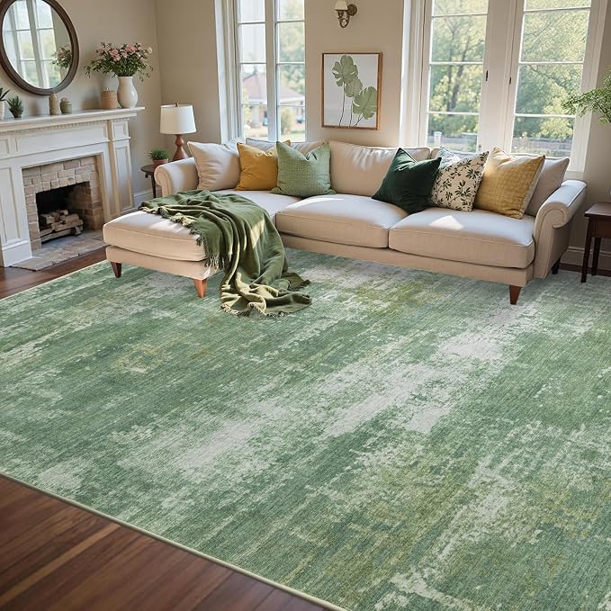 6x9 Ft Large Area Rugs for Living Room, Soft Non-Slip Washable Rugs Modern - Image 3