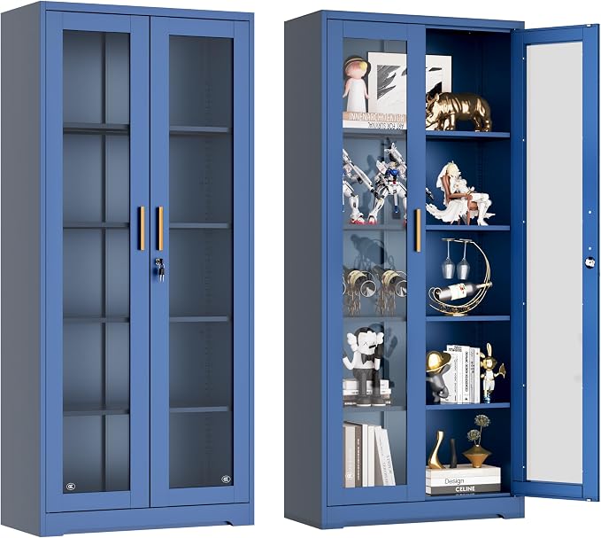 UNICOLY Lockable Display Cabinet by For30YearsWehavespecializedinsteelfurniture