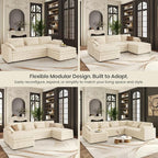 Belffin Large Modular Sectional Sofa - Image 7