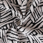 VClife Boho Couch Cover, Abstract White and Black Line Geometric Jacquard Couch - Image 9