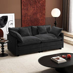 Ihanherry Cloud Sofa 77 Inch Loveseat, Modern Sectional Couch, 2-Seats Sofa by iHanHerry