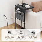 Vagusicc C-Shaped End Table Set of 2 - Image 7