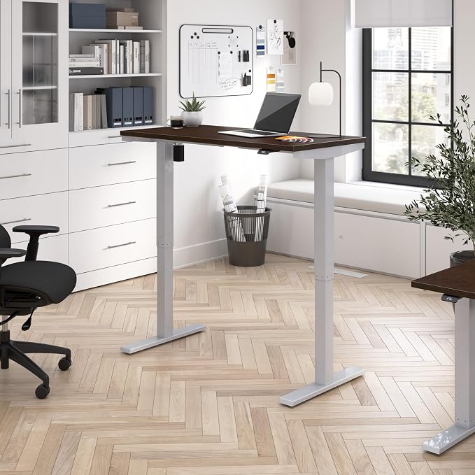 Bush Business Furniture 48-inch Electric Height Adjustable Standing Desk - Image 2