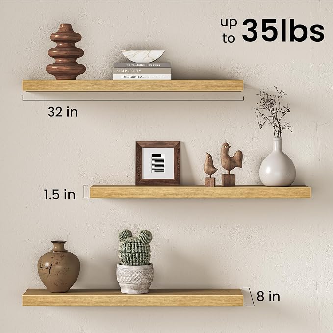 Fun Memories 32Inch Floating Shelves - Image 3