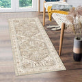 Yamaziot Washable Runner Rug, 2x5 Non-Slip Boho Vintage Hallway Kitchen Rug | by Yamaziot