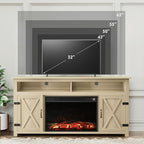 YESHOMY Fireplace TV Stand for Television up to 65+ Inch - Image 6