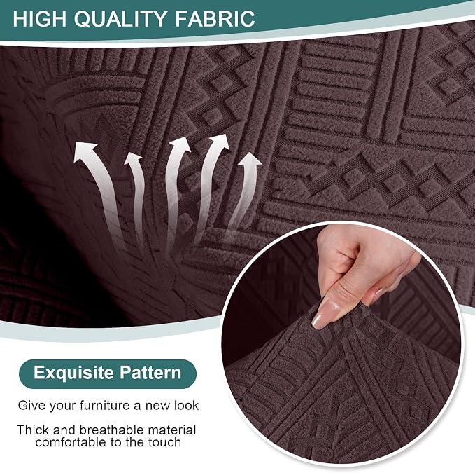 Ruaozz Loveseat Recliner Covers - Image 3