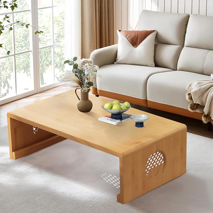 Folding Coffee Table Foldable Japanese Floor Table Low Table - Image 5