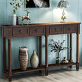 Merax Retro Console Table Sofa Table by Merax