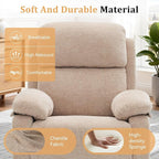 Korser Recliner Chair, 360 Swivel Rocker Chair - Image 6