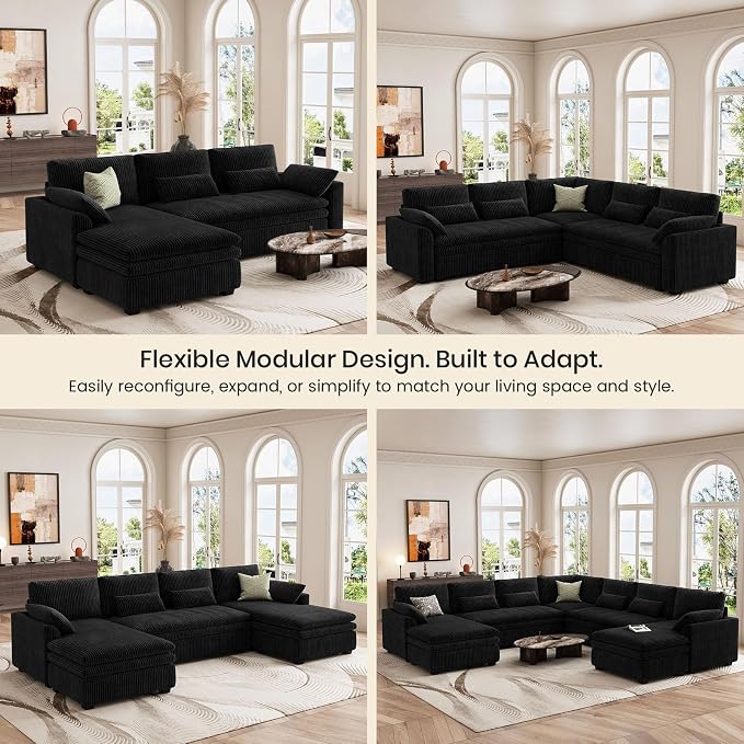 Belffin Large Modular Sectional Sofa - Image 9