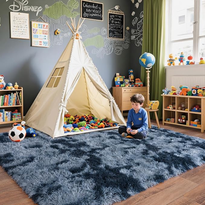 9x12 Area Rug for Living Room, Shag Large Rug for Bedroom - Image 5