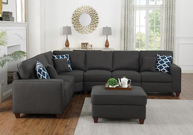 Ball & Cast 116" L-Shaped Sectional Couch - Image 3