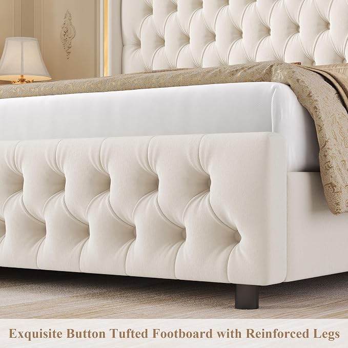 Keyluv Full Smart LED Bed Frame - Image 7