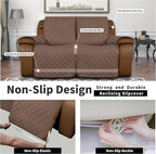 Easy-Going Loveseat Recliner Cover, Reversible Couch Cover - Image 4