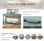 Knocbel Long Antique Entry Console Table - Image 11