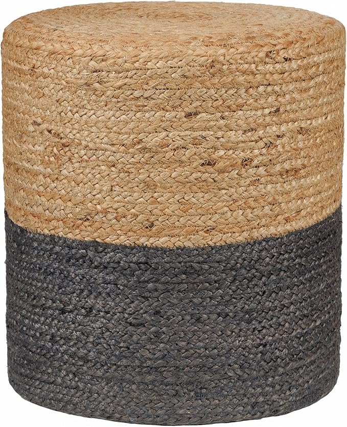 REDEARTH · Cylindrical Pouf Foot Stool Ottoman - Image 4