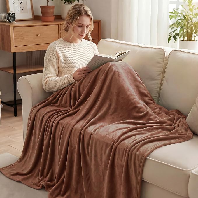 Exclusivo Mezcla Soft Large Fleece Throw Blanket - Image 2