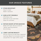 2x10 Hallway Runner Rug, Stain Resistant Non Slip Kitchen Floor Carpet - Image 6