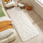 LOCHAS 2x6 Runner Rugs for Hallway, Fluffy Area Rugs for Bedroom, Cream | Ultra - Image 2
