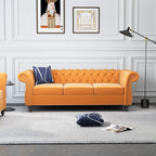 QHITTY 2 Piece Living Room Set, Sectional Chesterfield Sofa Chair Contemporary - Image 9