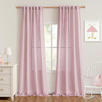 MYSKY HOME Extra Long Country Curtains by MYSKYHOME