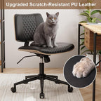 Modern Armless Office Chair - Image 3