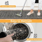 Grey Entry Door Mat 2x3 for Kitchen Bathroom | Non Slip;Machine Washable; - Image 9