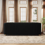 KEAI 83.46" Velvet Couch for Living Room Large Modern Sofa - Image 6