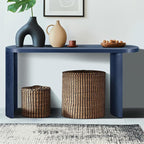 60'' Console Table Sofa Table Thick Top Entryway Table, Hallway Table - Image 4