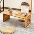 Folding Coffee Table, Foldable Japanese Floor Table No Assembly, Low Coffee by Ekjkldo