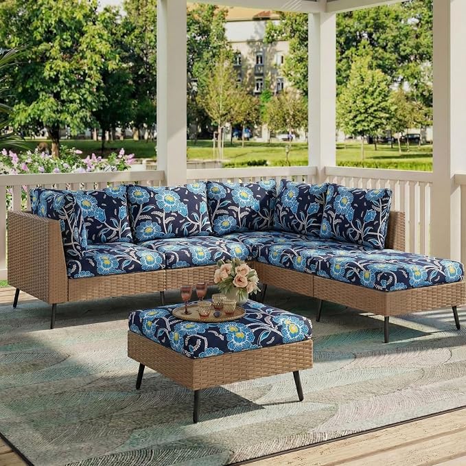 Printed Couch Cushion Covers, Sofa Covers Washable - Image 2