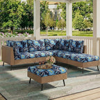 Printed Couch Cushion Covers, Sofa Covers Washable - Image 2