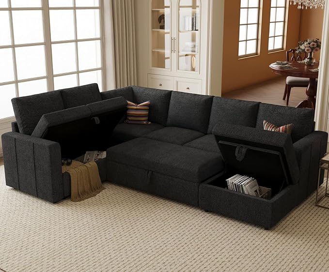Belffin Modular Sectional Sleeper Sofa - Image 3