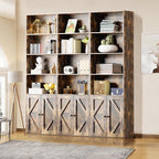 Bookshelf, 6-Tier Floor Bookcase - Image 6