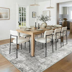 RELEANY Washable 6'x8' Abstract Area Rug - Image 3
