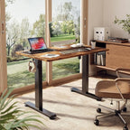 Veken 39.4" Small Electric Standing Desk, Height Adjustable Sit Stand Up - Image 3
