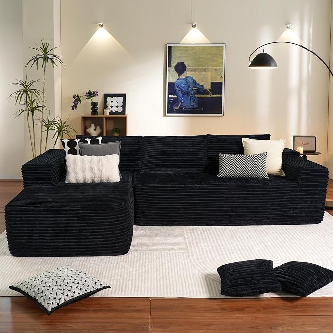 ovios 104" Cloud Boneless Couch by OVIOS