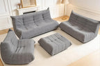 Bean Bag Pouf Ottoman, Foot Stool, Foot Rest - Image 6