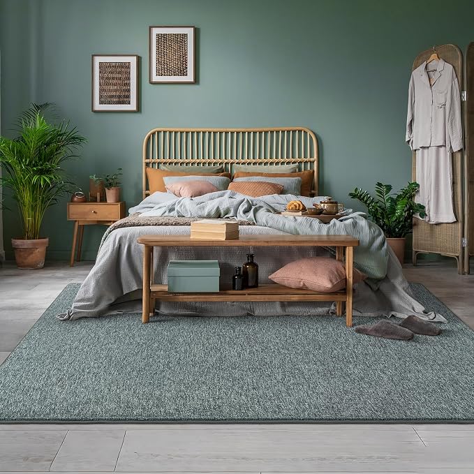 6x9 Area Rugs for Living Room Non Slip Bedroom Rug, Minimalist Washable Indoor - Image 2