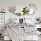 Large Irregular Mirror, Modern Organic Mirrors - Image 9