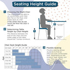 Children’s Factory MyPosture Plus 8" Chair, 2 Pack, Stackable Ergonomic Seating - Image 6