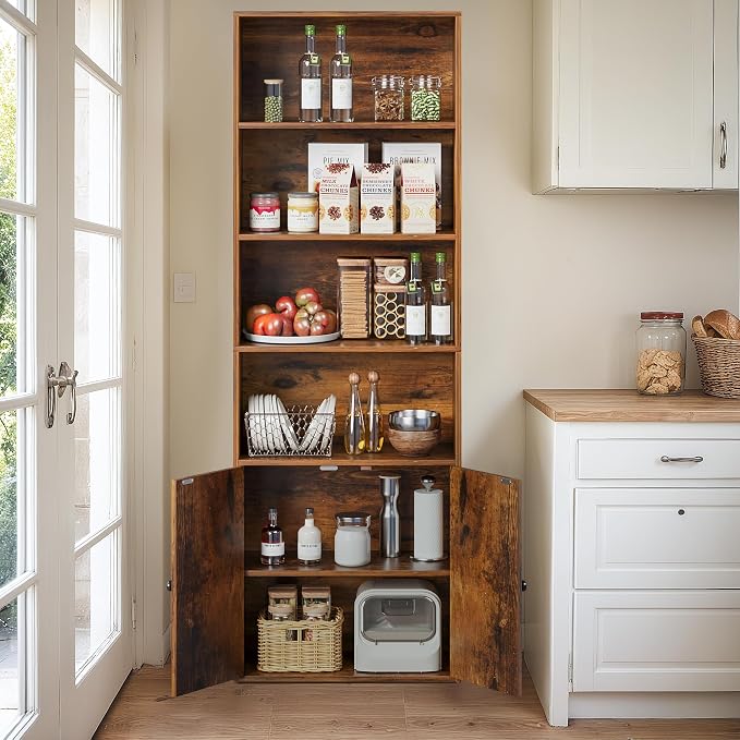Furniwell Industrial Bookshelf and Bookcases - Image 5